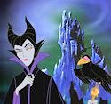 Maleficent's pet Raven 'Diablo'