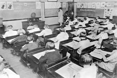 1960s Elementary Classroom