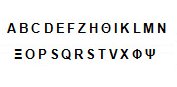 Archaic Latin  Alphabet