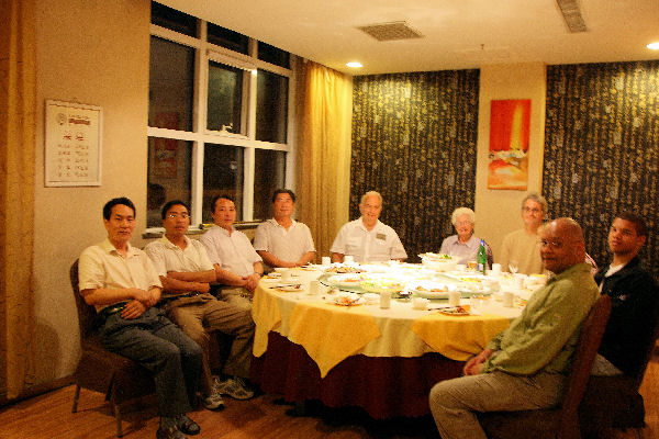 Banquet by Hebei Agricultural University in Baoding China