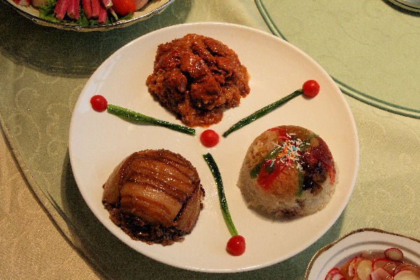 Banquet by Hebei Agricultural University in Baoding China