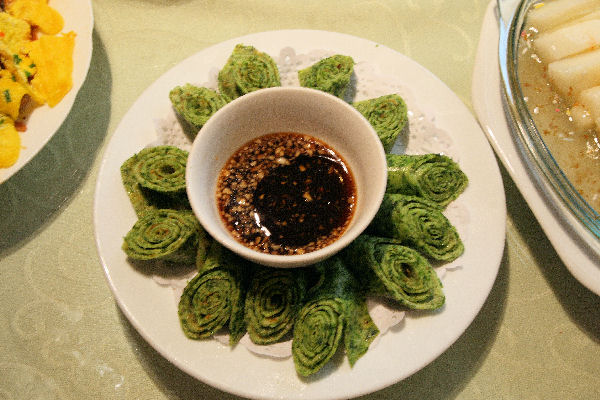 Banquet by Hebei Agricultural University in Baoding China