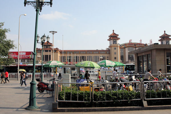 Lunch near Beijing Train Station - China