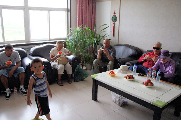 Banquet by Dr. Jin's Brother in Baoding China