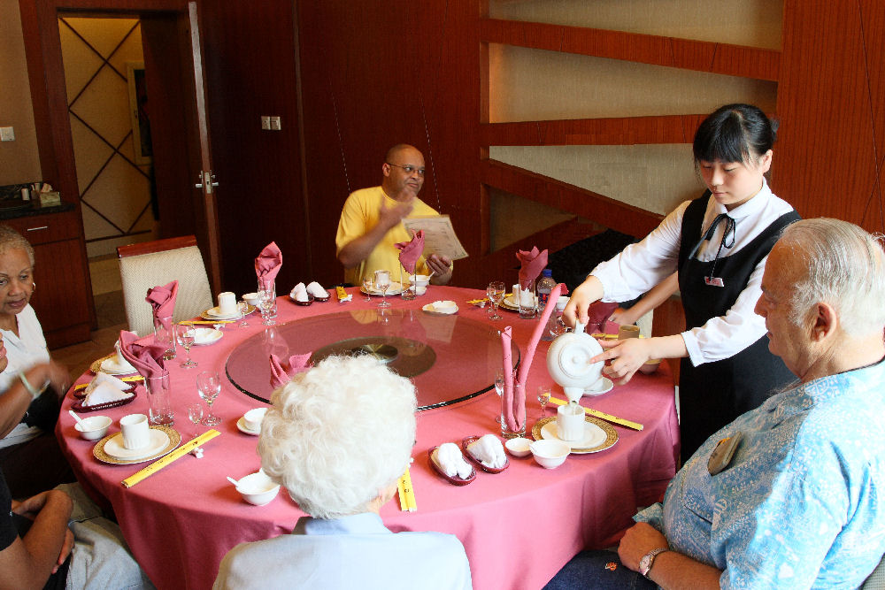 Banquet in Nanjing Hotel Dining Room