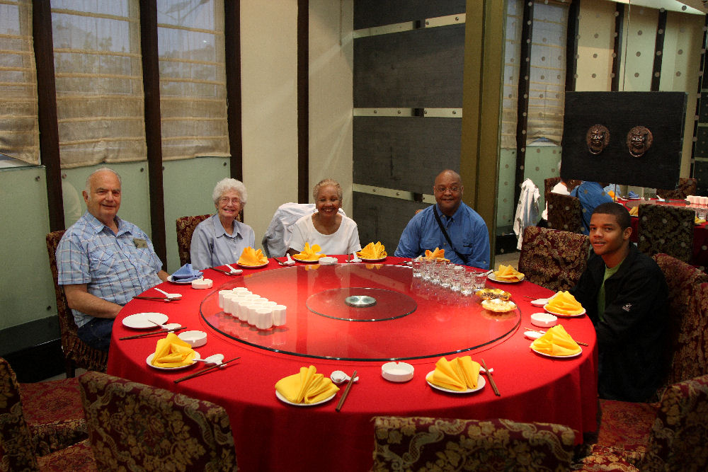 Banquet by Friends in Baoding Restaurant China