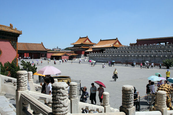 Grand Courtyard Forbidden City in Beijing - 2008 