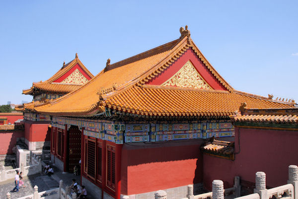 Hedian Hall Forbidden City in Beijing - 2008 