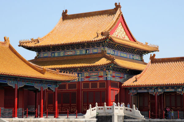 Hedian Hall Forbidden City in Beijing - 2008 