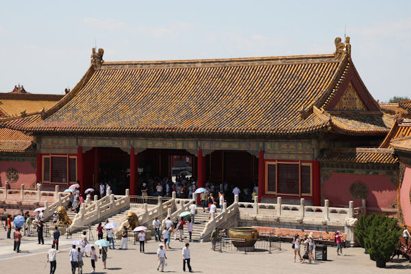 Gate of Celestial Purity Forbidden City in Beijing - 2008 