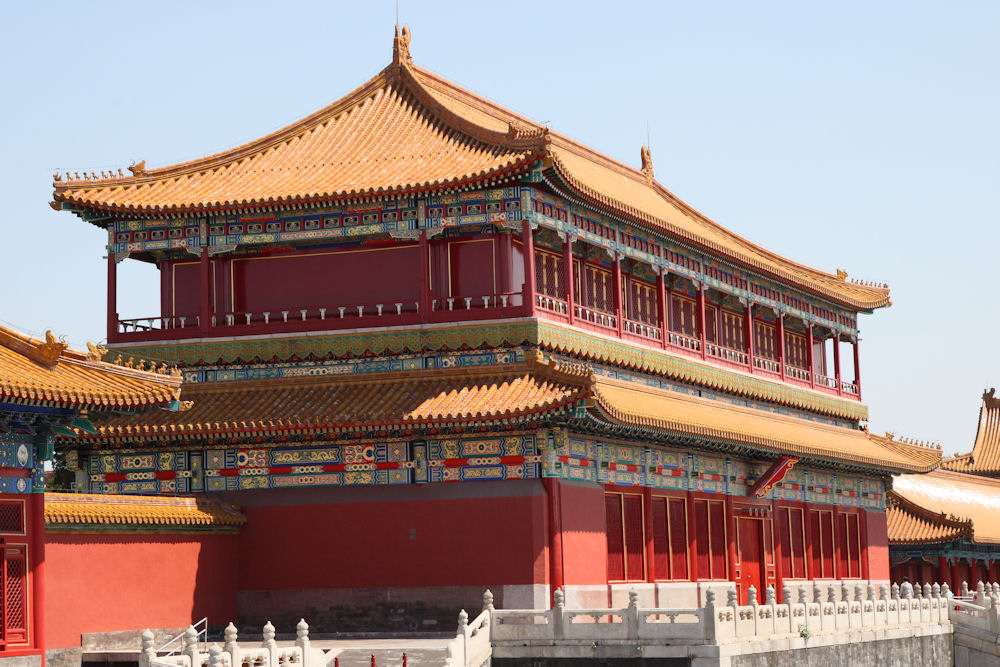 Hongyi Pavilion Forbidden City in Beijing - 2008 