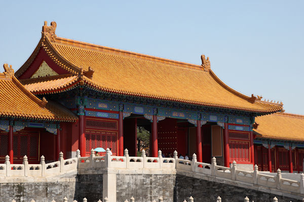 Gate of Celestial Purity Forbidden City in Beijing - 2008 