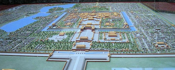 Layout of the Forbidden City