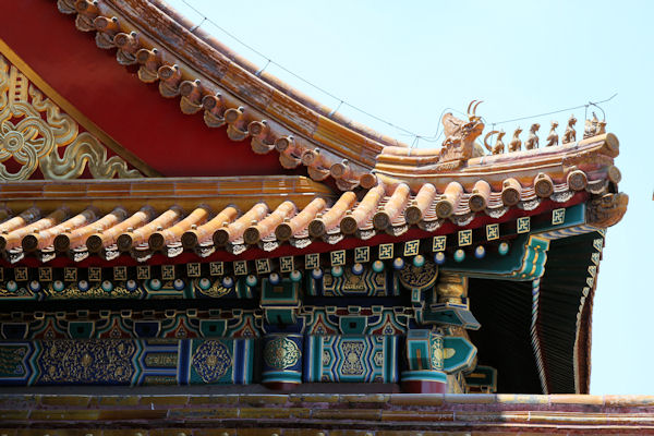 Roofline Ornaments in the Forbidden City