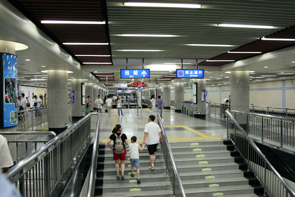 Beijing Subway in China