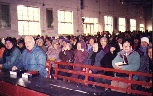 Paul and Bernice in Church