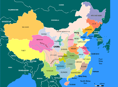 Map of China