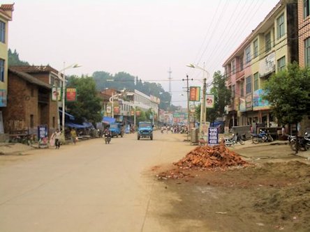 Central urban area of Longgang Town 