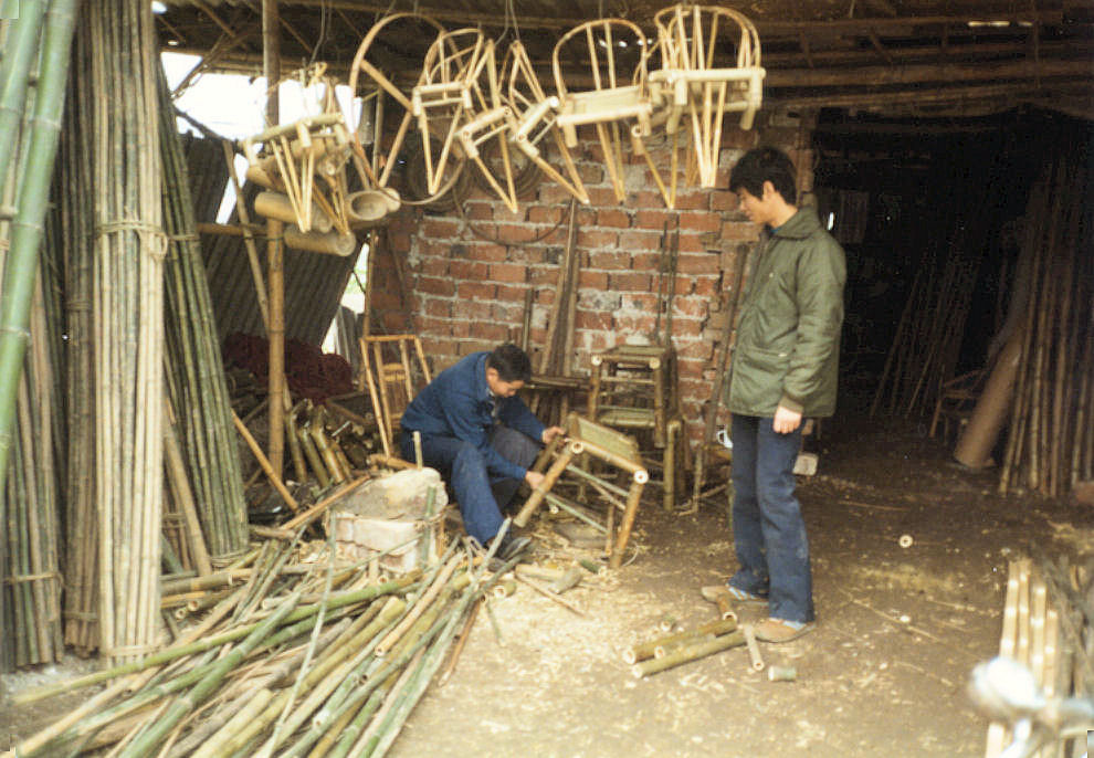 Chinese Bamboo Worker