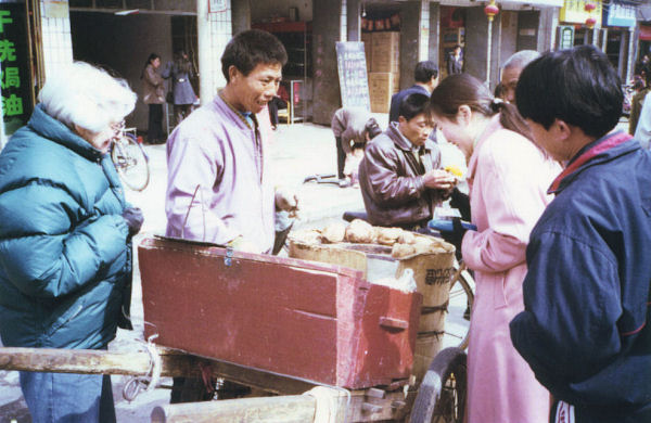 Baked Sweet Potato Vendor