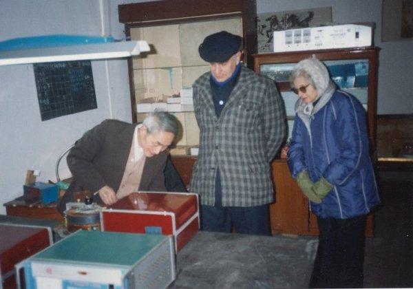 Bernice Noll, Paul Noll, Factory Manager and Chief Engineer