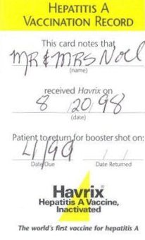 Hepatitis Shot Document