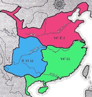 Three Kingdoms Map