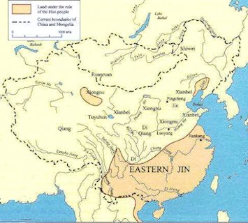 The Distribution of Nomadic Tribes in North China During the Eastern Jin Dynasty