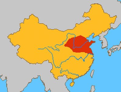 Xia Dynasty Map