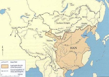 Han Dynasty Map