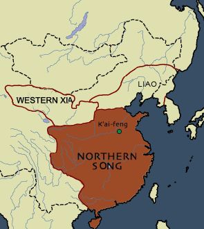 Northern Song Dynasty Map