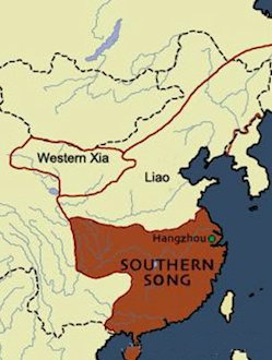 Southern Song Dynasty Map