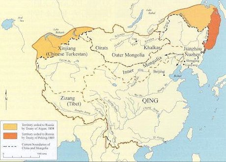 Qing Dynasty Map