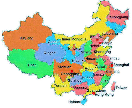 Chinese Provinces