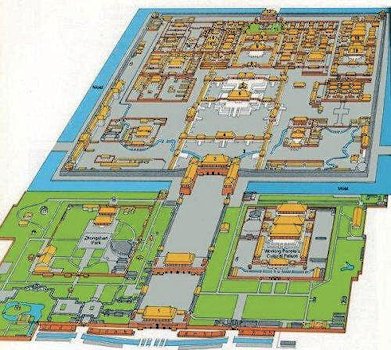 Forbidden City Map