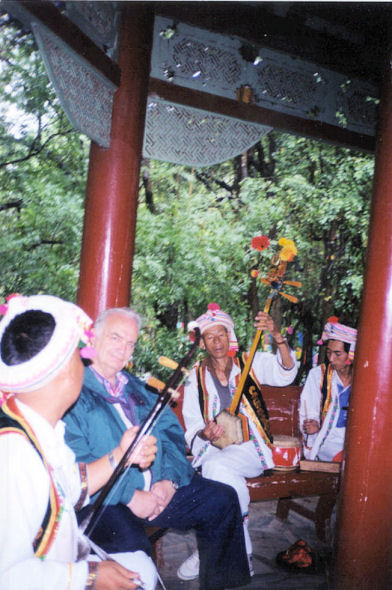 Paul with Bai Musicians