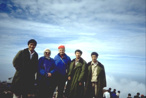 Sky at the Top of Mount Emei