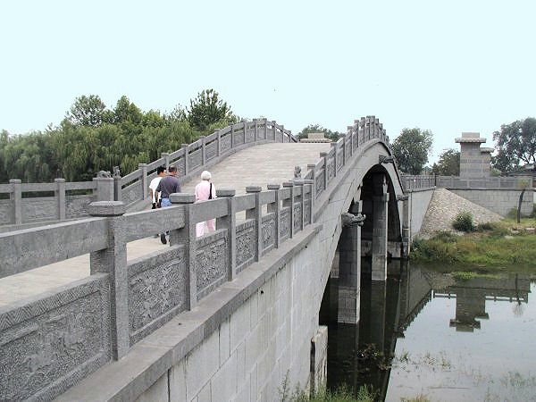 Guan Yu Temple, Xuchang, Henan, China Bridge
