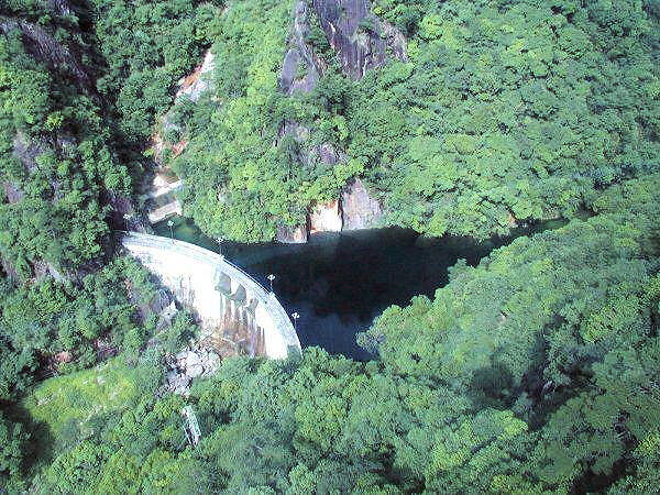 Small Dam on Trail to the Top of Huangshan