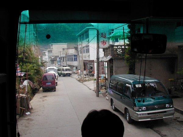 Town Traffic in Huangshan 