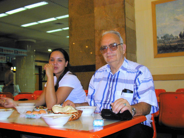 Breakfast at the Train Station