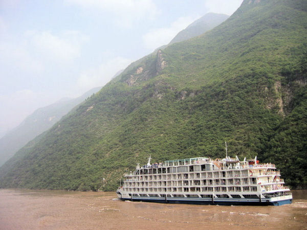 Passenger Boat on the Yangzi River