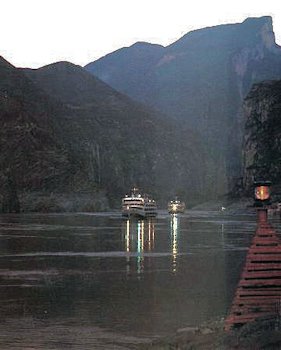 Yangzi River at Night