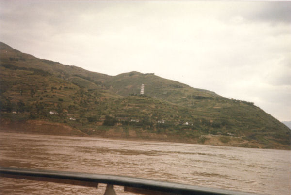 Temple along the Yangzi River