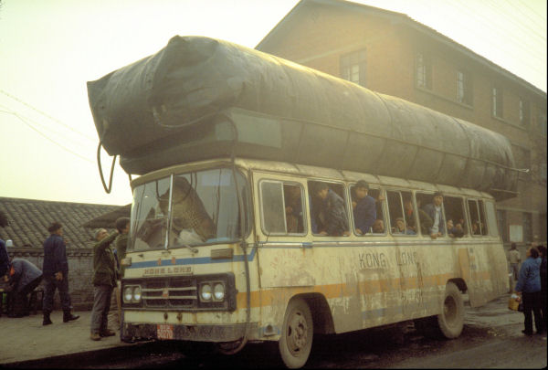 Natural Gas Bus in Zigong