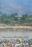 Bai People enjoying Dragon Boat Races