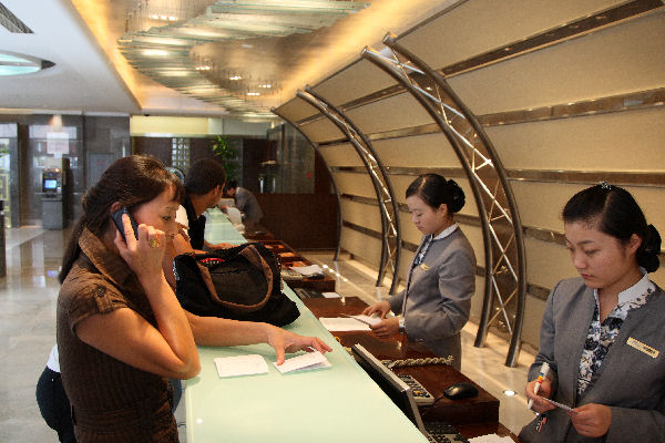 Howard Johnson Plaza Hotel in Xi'an, Sha'anxi China