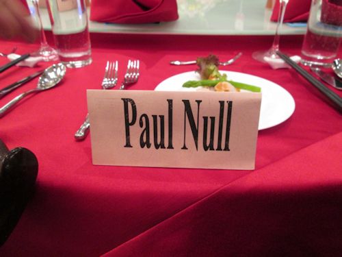 My Place Card at Table One - Scene 14