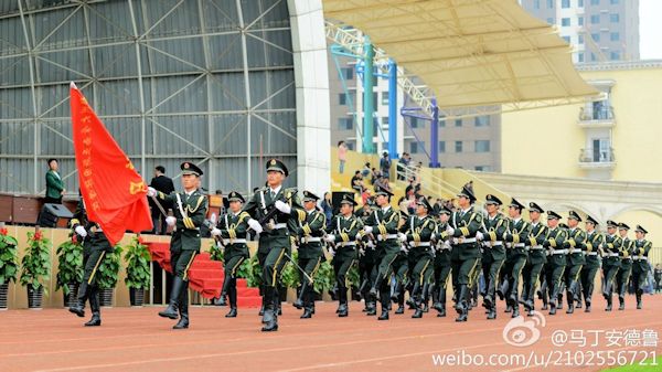 University Honor Guard - Scene 4