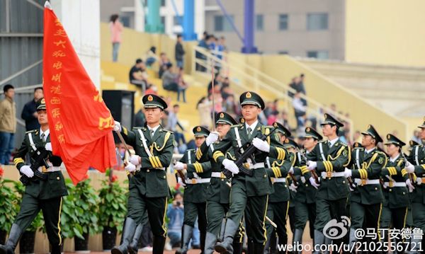 University Honor Guard - Scene 5